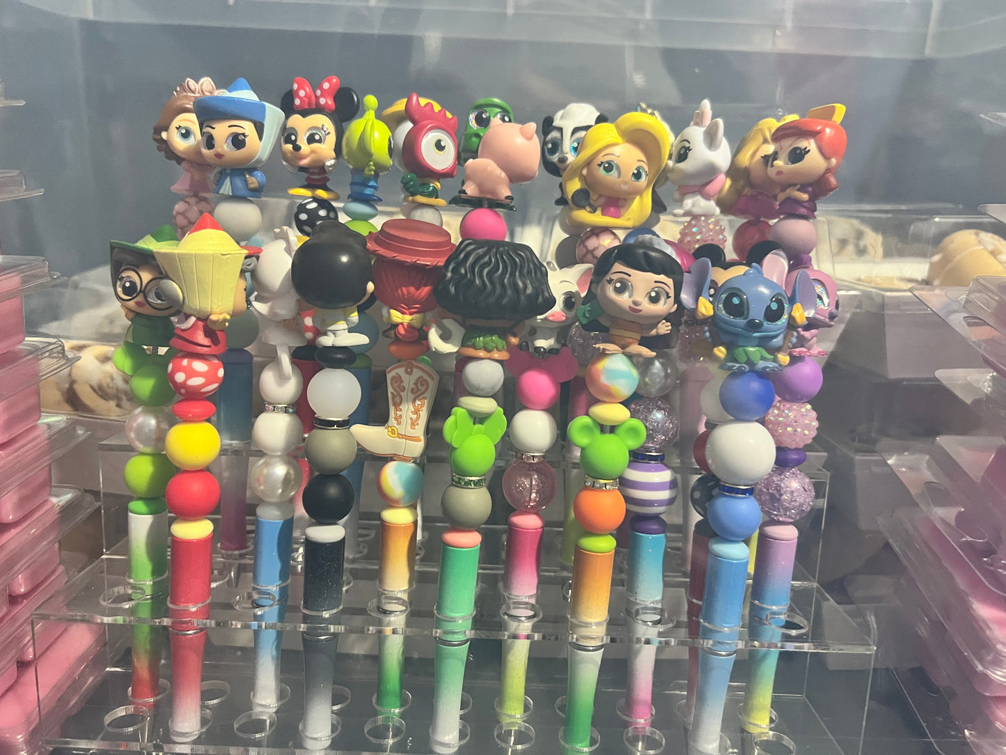 Character Bead Pens