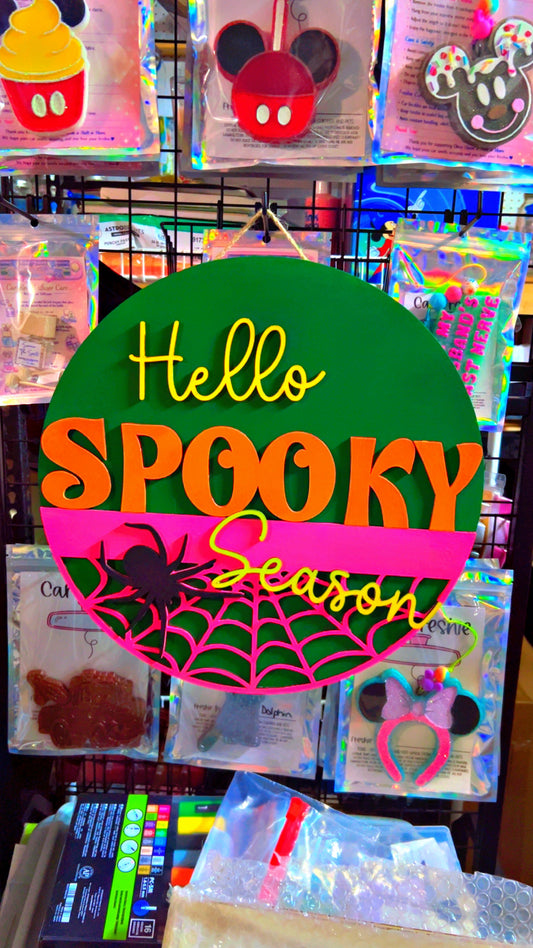 Spooky Season Door Hanger