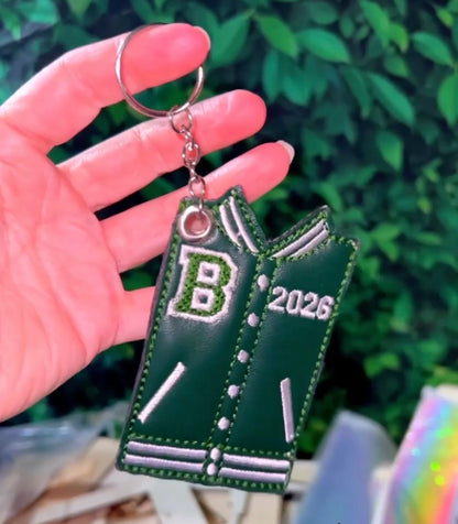 Varsity Team Jacket Keychain
